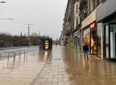 Princes Street on Boxing Day morning