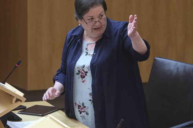 Scottish Labour MSP Jackie Baillie warned against a progressive alliance with the SNP
