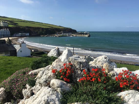 Port Erin, on the west coast of The Isle of Man, has steam trains (which inspired Thomas the Tank Engine), fishermen’s cottages and golden sands. Pic: Fiona Laing
