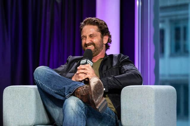 Hollywood star Gerard Butler is never short of something to say - whatever the topic.