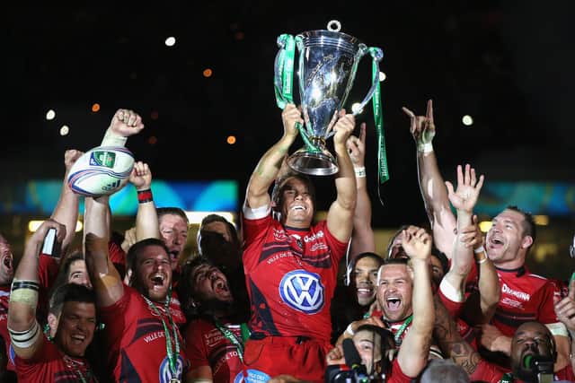 McDowall remembers the Toulon galacticos of 2014, with Jonny Wilkinson among the team that lifted the Heineken Cup.
