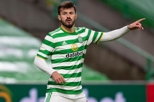 Striker Albian Ajeti's miserable debut season for Celtic took another twist when he was left out of the squad for the 1-1 draw with Rangers. (Photo by Craig Foy / SNS Group)