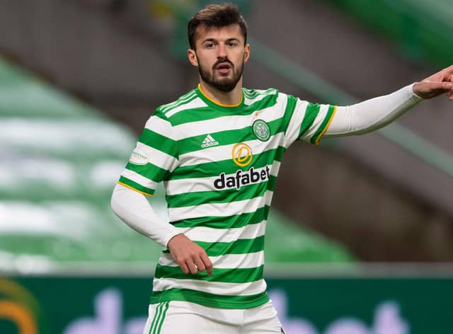Striker Albian Ajeti's miserable debut season for Celtic took another twist when he was left out of the squad for the 1-1 draw with Rangers. (Photo by Craig Foy / SNS Group)