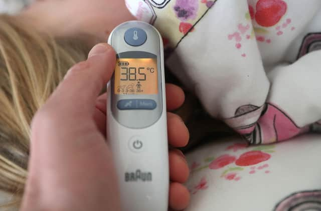 A blood test could help diagnose the cause of a child's fever in under an hour. Picture: PA