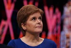 Former first minister Nicola Sturgeon. Image: Andrew Milligan/Press Association.