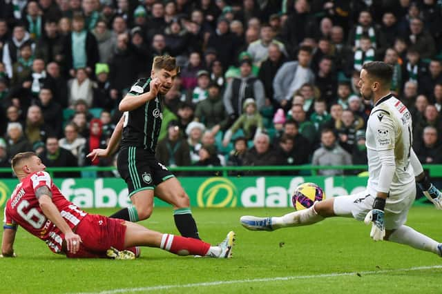 James Forrest impressed again for Celtic against St Johnstone.