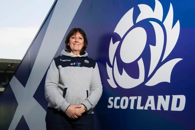 The SRU's director of rugby development officer Sheila Begbie. Photograph: SRU/SNS