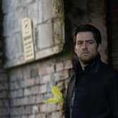 Richard Rankin is moody and magnificent in Rebus. Picture: Mark Mainz
