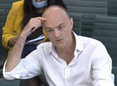 Dominic Cummings claimed the UK government made serious mistakes over the transfer of hospital patients to care homes (Picture: House of Commons via PA)