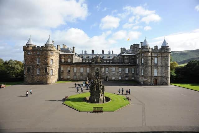 The Palace of Holyroodhouse