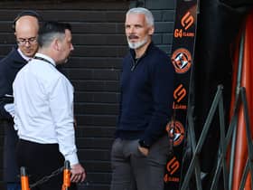 Dundee United boss Jim Goodwin ahead of the relegation clash with Kilmarnock. (Photo by Mark Scates / SNS Group)