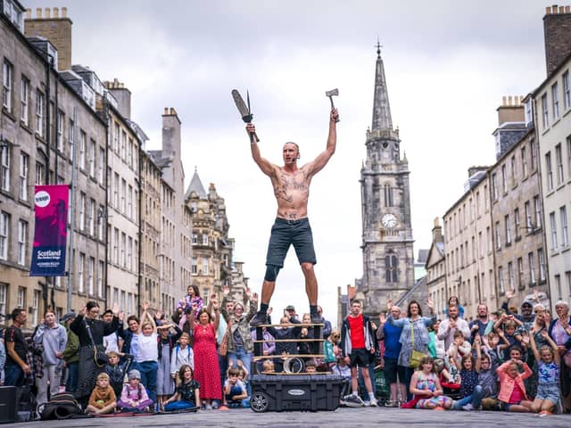 The 75th anniversary edition of the Edinburgh Festival Fringe was staged in August. Picture: Jane Barlow/PA Wire