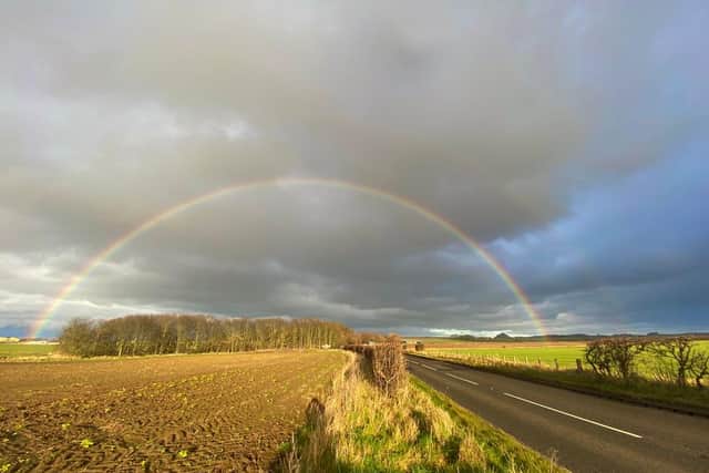 The planned path route beside the B1345. Picture: Drem-Gullane Path Campaign