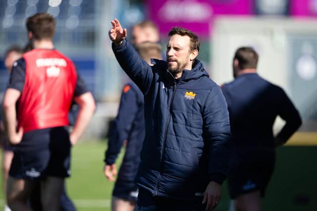 Mike Blair takes charge of Edinburgh at home for the final time this weekend.
