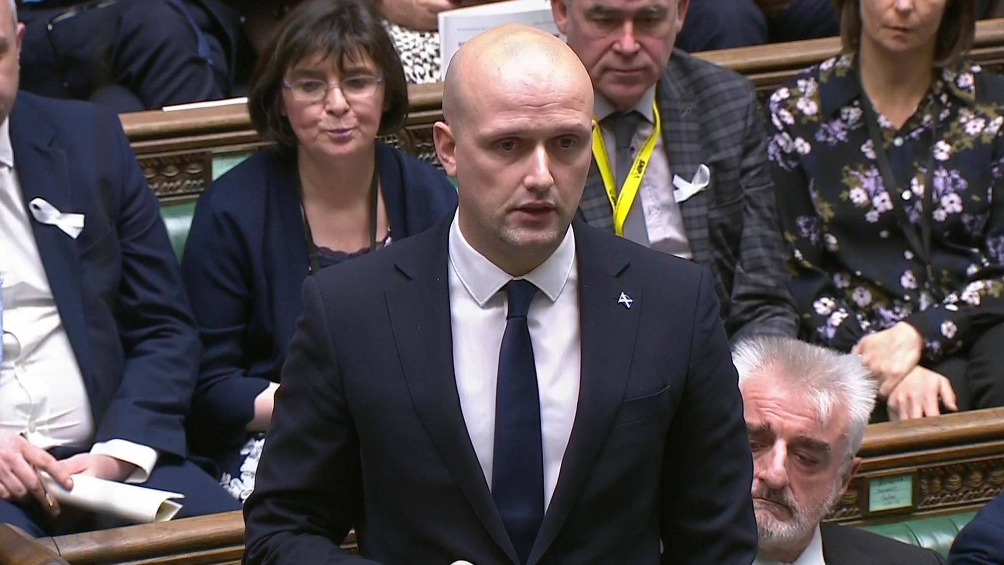 Stephen Flynn, the SNP's Westminster leader. Image: House of Commons/UK Parliament/Press Association.