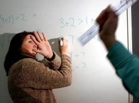 There are five assaults a day on teachers in Falkirk schools, according to new figures. Picture posed by models.