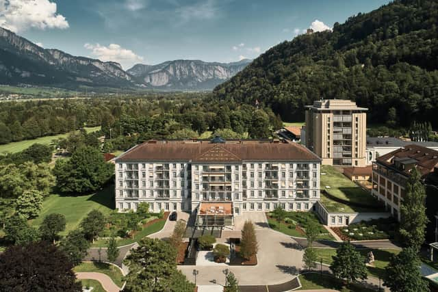 Grand Resort Bad Ragaz. Pic: PA Photo/Ragaz Resort.