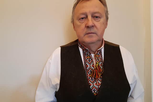 Peter Kormylo of the Edinburgh Ukrainian Club.