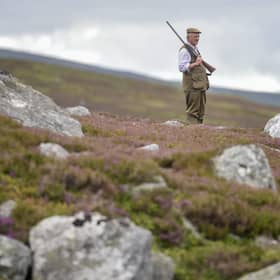 Estate owner Hugh Niven is proposing to plant around one million trees and build 30km of road and track to support the new forestry in Glen Clova. PIC: SWNS.