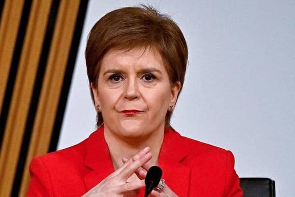 Nicola Sturgeon's seat may be under threat, writes Brian Monteith. (Picture: Jeff J Mitchell/PA Wire)