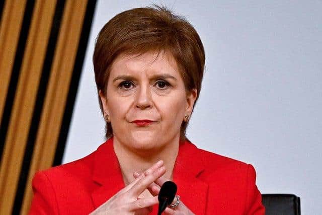 Nicola Sturgeon's seat may be under threat, writes Brian Monteith. (Picture: Jeff J Mitchell/PA Wire)