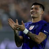 Brandon Vazquez made his debut for the US national team earlier this year. (Photo by Harry How/Getty Images)