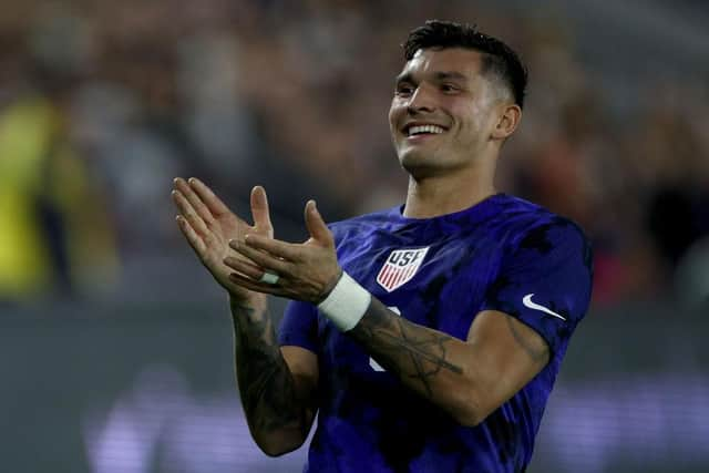 Brandon Vazquez made his debut for the US national team earlier this year. (Photo by Harry How/Getty Images)