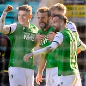 Hibs' attack conjured up a glut of goals last season but this season they will face competition as manager Jack Ross looks to further strengthen his strike options. Photo by Alan Harvey / SNS Group