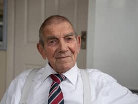 Eddie Gaines was one of the last surviving D-Day veterans (Picture: Blind Veterans UK/PA Wire)