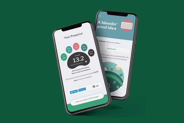 Edinburgh-based eco start-up Pawprint has launched a crowdfund and unveiled Standard Life Aberdeen as its latest sign up for a new business app.