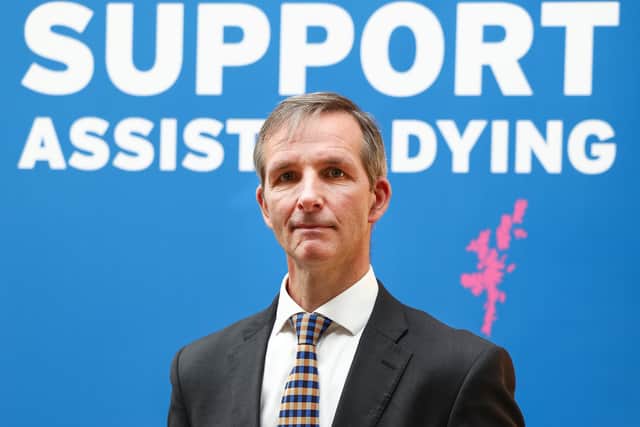 Scottish Liberal Democrat MSP Liam McArthur poses has published his Assisted Dying for Terminally Ill Adults (Scotland) Bill. Picture: Jeff J Mitchell/Getty Images