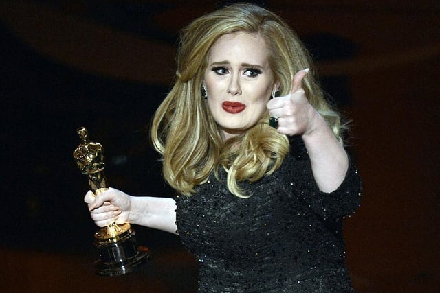 Adele probably isn't too concerned at only getting to number two with 2012's Skyfall - having landed an Oscar and a Golden Globe for the song. It was the distinctly underwhelming Swedish House Mafia's 'Don't You Worry Child' that stopped it reaching the top spot.