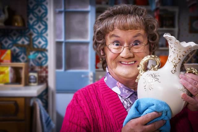 Brendan O'Carroll in Mrs Brown's Boys.