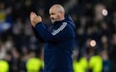 Steve Clarke was in Paris to witness the Nations League draw.
