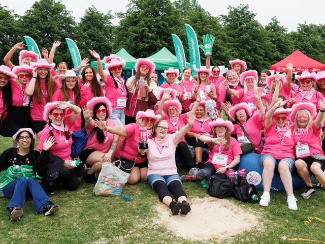 A total of £750,000 was raised at Race for Life Glasgow, vital funds which will enable scientists to find new ways to prevent, diagnose and treat cancer helping to save more lives. PIC: Steve Welsh