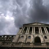 Policymakers are due to meet at the Bank of England, above, on May 8 but economic storm clouds have been gathering.