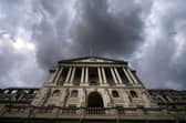 Policymakers are due to meet at the Bank of England, above, on May 8 but economic storm clouds have been gathering.