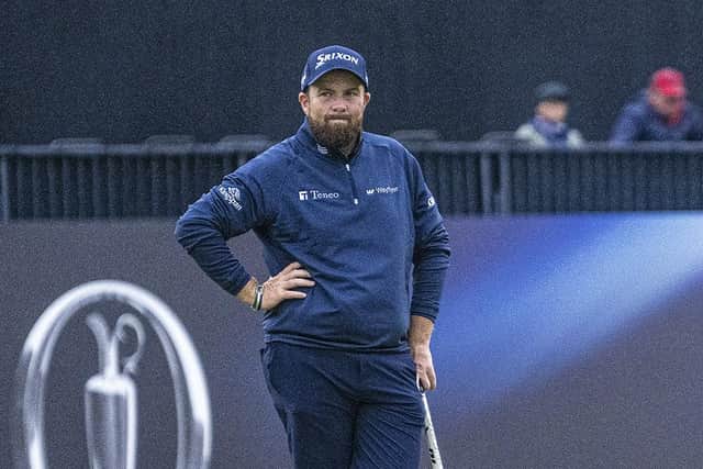 2019 winner Shane Lowry pictured during the first round of the 152nd Open at Royal Troon. Picture: Tom Russo/The Scotsman.