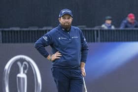 2019 winner Shane Lowry pictured during the first round of the 152nd Open at Royal Troon. Picture: Tom Russo/The Scotsman.
