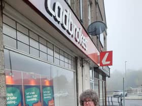Cllr Gillian Owen is disappointed that Ladbrokes is to close, leaving another empty unit on Bridge Street.