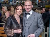 Anna and Jonathan Cordiner of Kayleigh's Wee Stars at the  Million Pound Ball (Pic:Michal Wachucik)