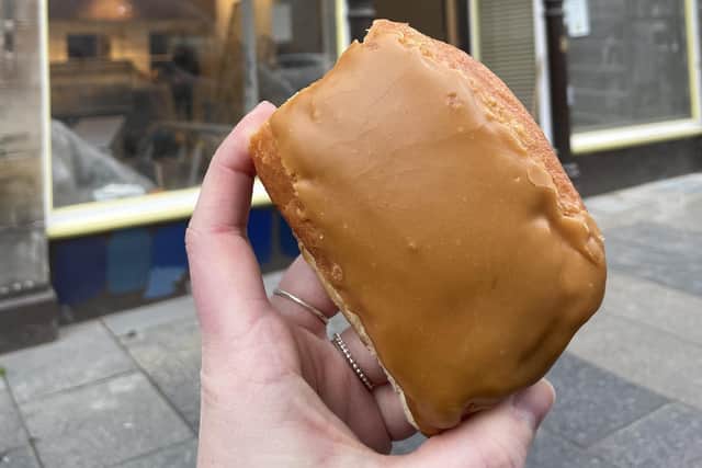 Fudge doughnut
