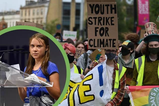 Greta Thunberg has said she will join Fridays For Future Glasgow school strike on November 5 in a march through Kelvingrove Park in Glasgow.