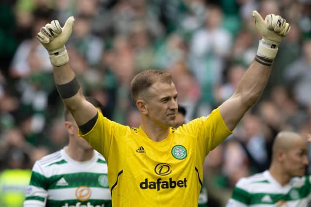 Joe Hart has become an important part of Celtic's all-conquering team.