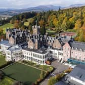 The historic Perthshire Crieff Hydro Hotel forms the heart of one of the most popular holiday resorts in Scotland.
