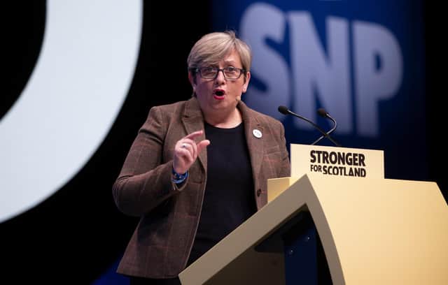 Joanna Cherry MP is the one of finest female politicians in the UK today, says Susan Dalgety (Picture: Jane Barlow/PA)