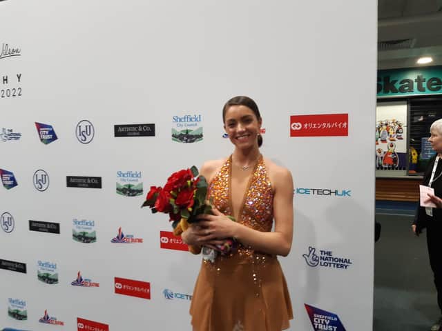 Natasha McKay said she had 'never had so much fun' as skating at the John Wilson Trophy in Sheffield.