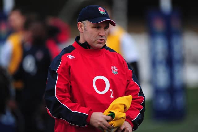 John Fletcher has worked previously in the England set-up and with Newcastle Falcons. (Photo by Stu Forster/Getty Images)