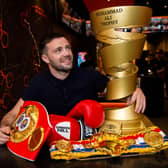 Josh Taylor lays his titles on the line tonight at an empty York Hall.