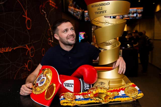 Josh Taylor lays his titles on the line tonight at an empty York Hall.